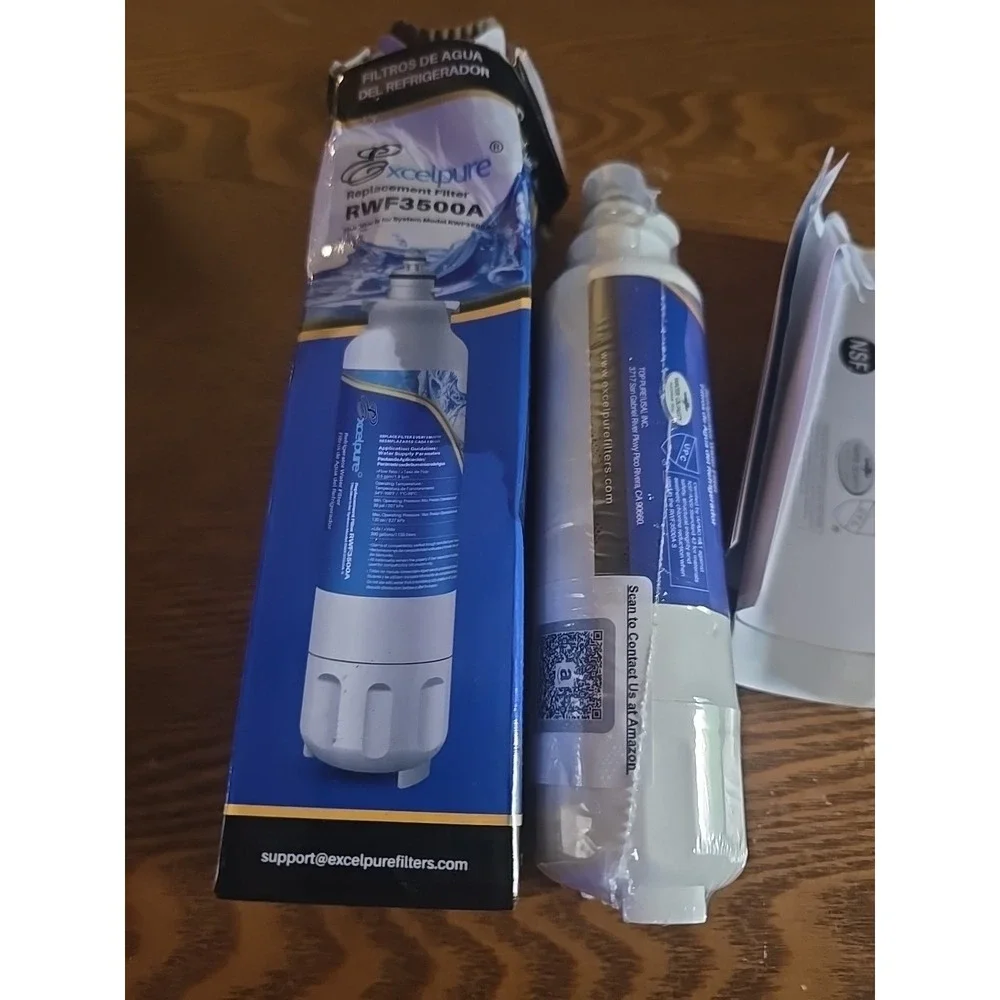 Excelpure Water Filter RWF3600A RWF3600A-S Refrigerator Water Filter Replacement